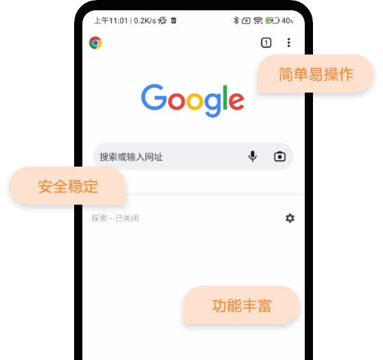 Google Chrome Interface