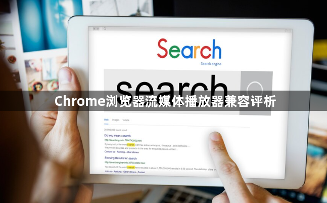 Chrome浏览器流媒体播放器兼容评析1