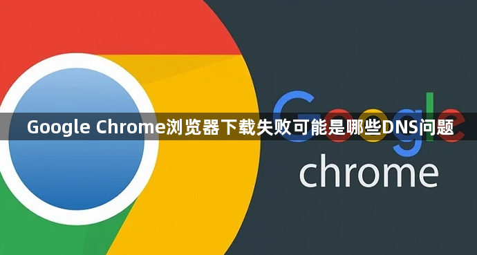 Google Chrome浏览器下载失败可能是哪些DNS问题1
