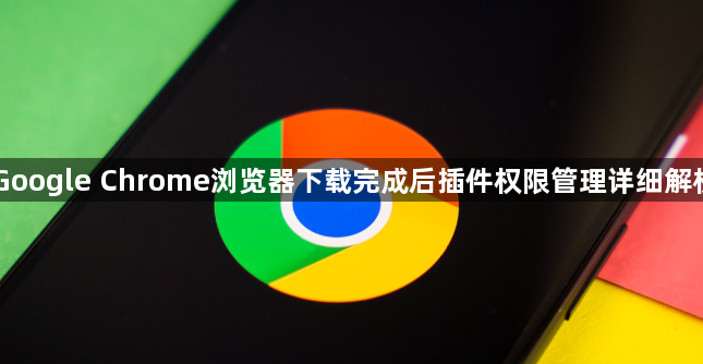Google Chrome浏览器下载完成后插件权限管理详细解析1