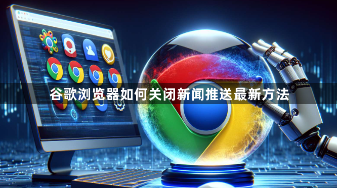 谷歌浏览器如何关闭新闻推送最新方法1