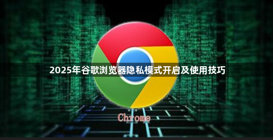 2025年谷歌浏览器隐私模式开启及使用技巧1