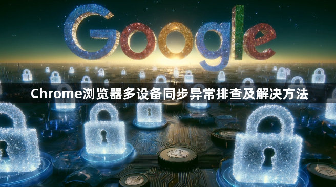 Chrome浏览器多设备同步异常排查及解决方法1
