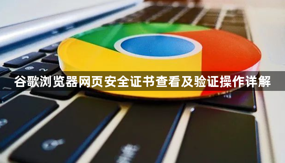 谷歌浏览器网页安全证书查看及验证操作详解1