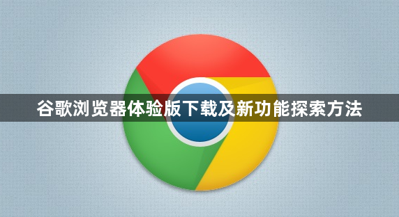 谷歌浏览器体验版下载及新功能探索方法1