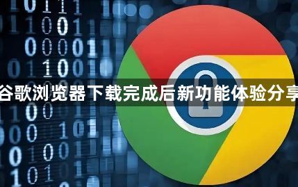 谷歌浏览器下载完成后新功能体验分享1