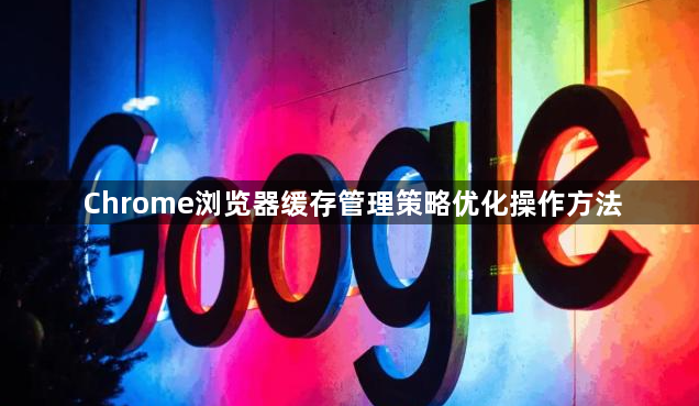 Chrome浏览器缓存管理策略优化操作方法1