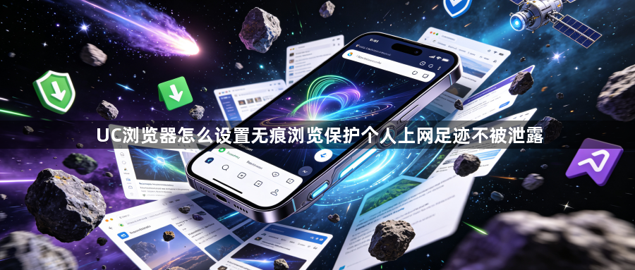 UC浏览器怎么设置无痕浏览保护个人上网足迹不被泄露1