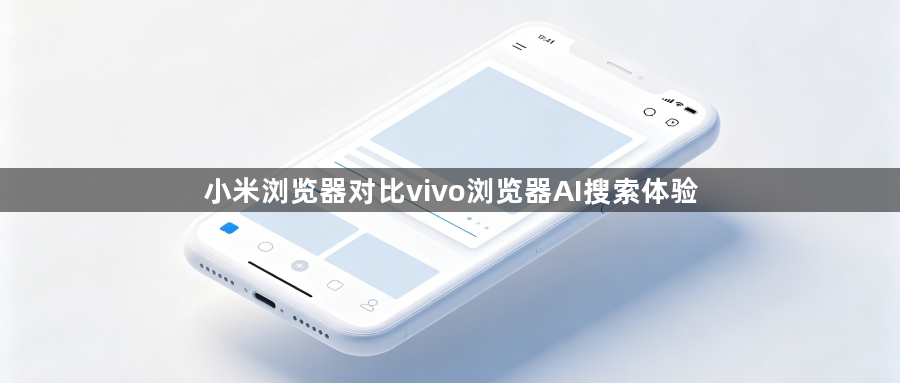 小米浏览器对比vivo浏览器AI搜索体验1