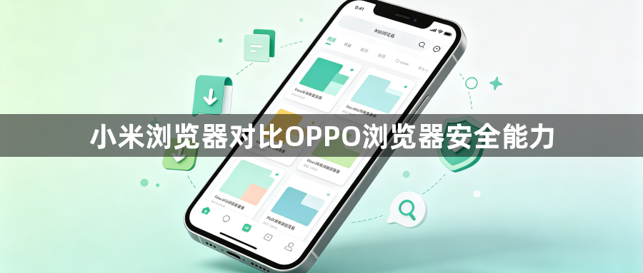 小米浏览器对比OPPO浏览器安全能力1