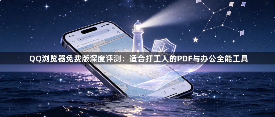 QQ浏览器免费版深度评测：适合打工人的PDF与办公全能工具1
