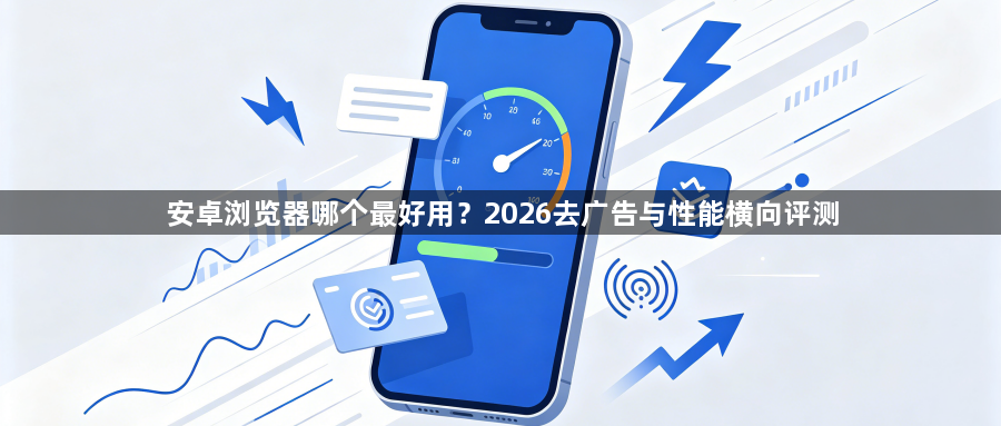 安卓浏览器哪个最好用？2026去广告与性能横向评测1