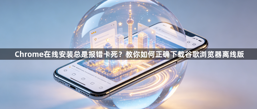 Chrome在线安装总是报错卡死？教你如何正确下载谷歌浏览器离线版1
