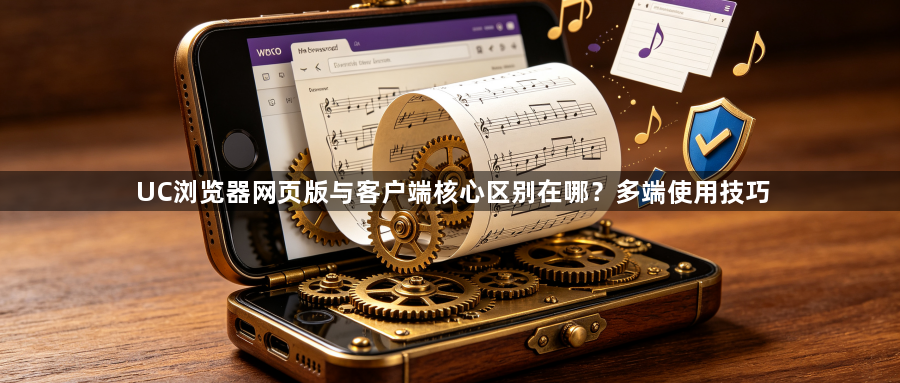 UC浏览器网页版与客户端核心区别在哪？多端使用技巧1