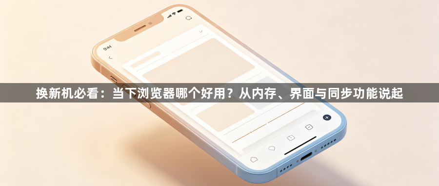 换新机必看：当下浏览器哪个好用？从内存、界面与同步功能说起1