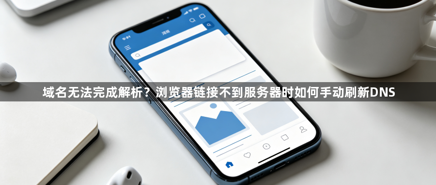 域名无法完成解析？浏览器链接不到服务器时如何手动刷新DNS1