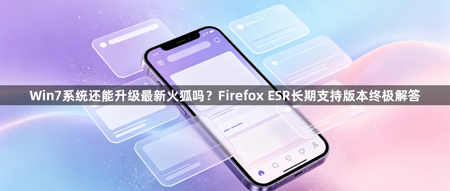 Win7系统还能升级最新火狐吗？Firefox ESR长期支持版本终极解答1