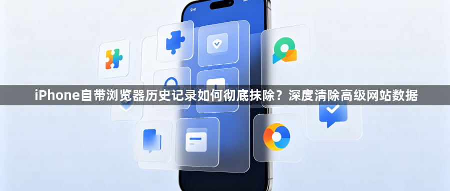 iPhone自带浏览器历史记录如何彻底抹除？深度清除高级网站数据1