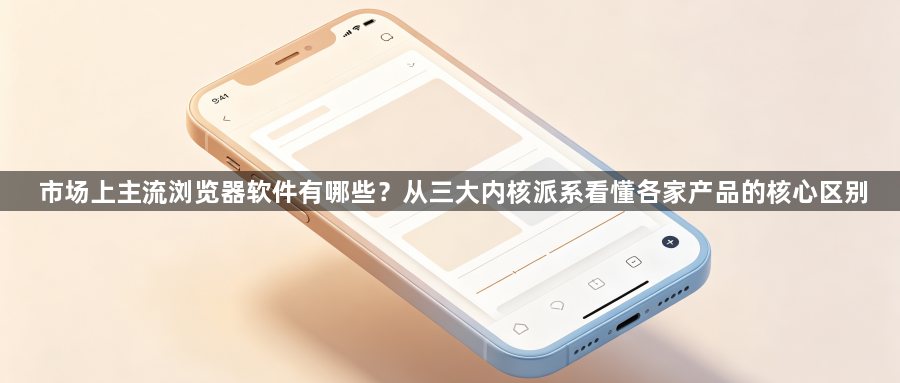 市场上主流浏览器软件有哪些？从三大内核派系看懂各家产品的核心区别1